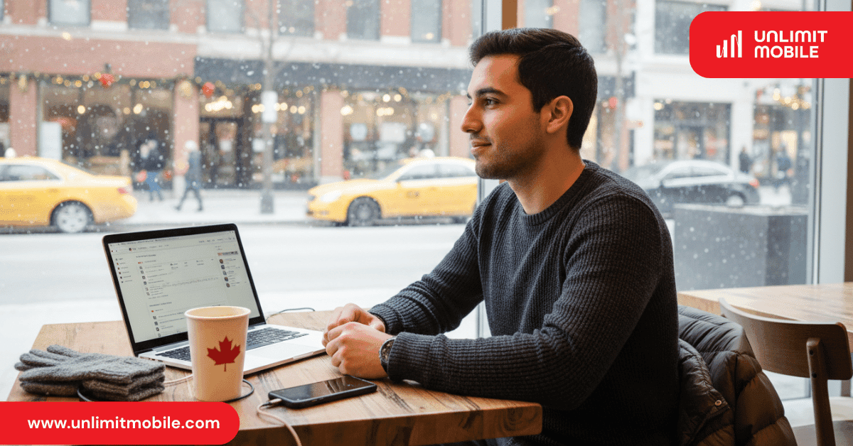 Canadian SIM for Newcomers: Prepaid Unlimited Data & Free SIM Card - UnlimitMobile